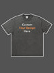 300g Custom Cotton Wash Old T-shirt Vintage Tee