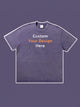 300g Custom Cotton Wash Old T-shirt Vintage Tee