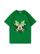 240g Minnie Printed Cotton T-shirt for St. Patrick's Day Emma Bridess