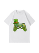 240g Green Saint Patrick Game Printed Cotton T-shirt for St. Patrick's Day Emma Bridess