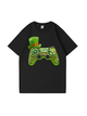240g Green Saint Patrick Game Printed Cotton T-shirt for St. Patrick's Day Emma Bridess