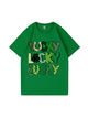 240g Shamrock Dotted Lucky Cotton T-shirt for St. Patrick's Day Emma Bridess