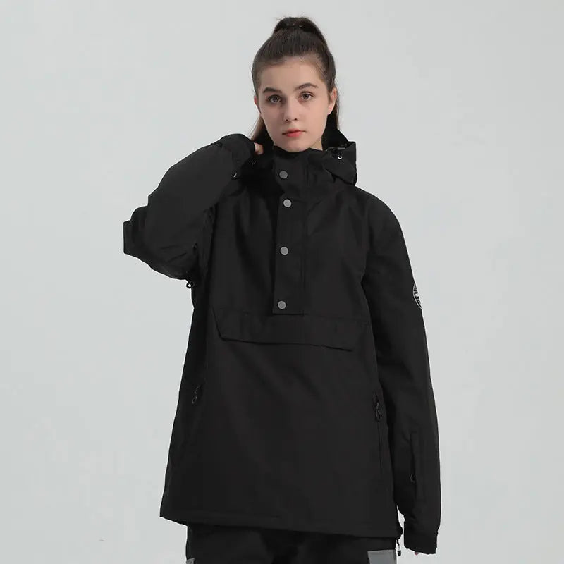 Women’s Anorak Snowboard Jacket Outdoor Ski Coat
