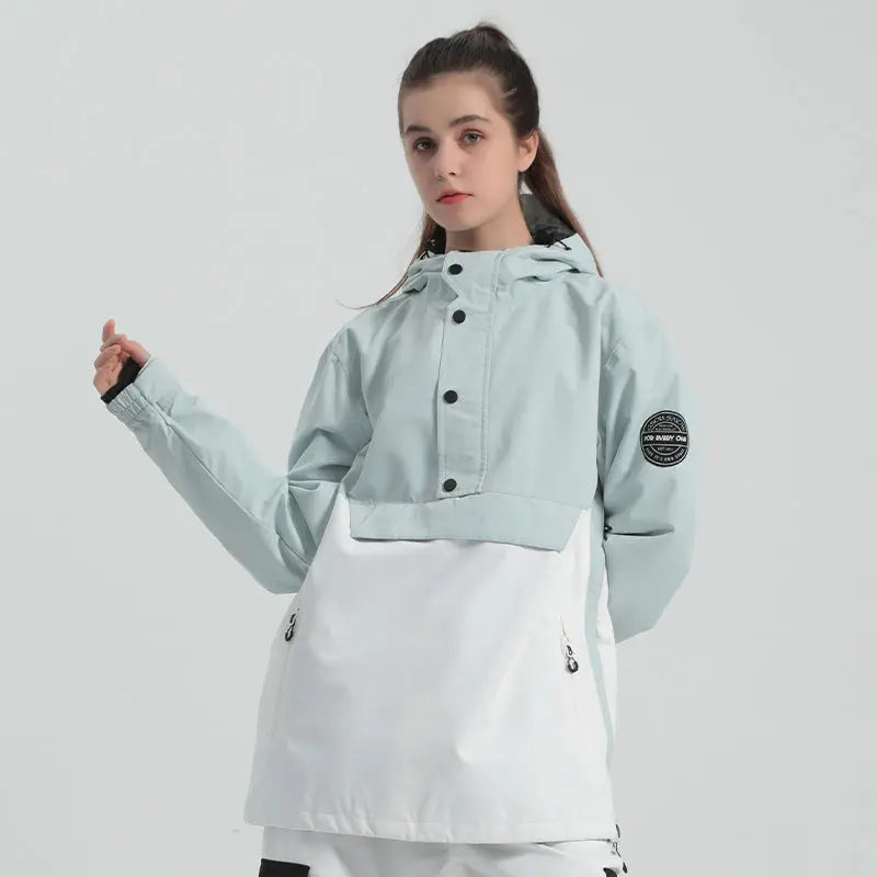 Women’s Anorak Snowboard Jacket Outdoor Ski Coat