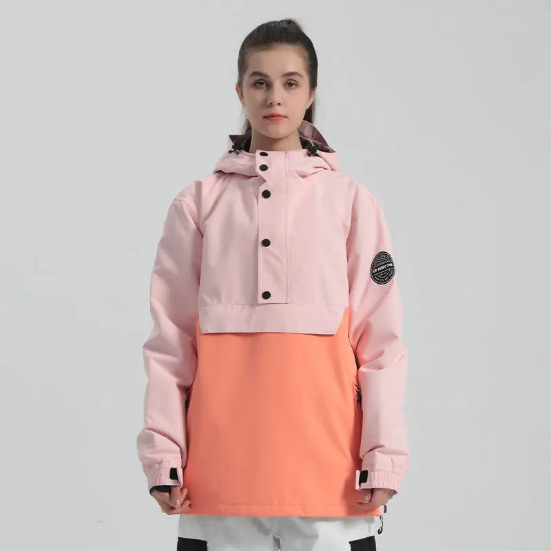 Women’s Anorak Snowboard Jacket Outdoor Ski Coat