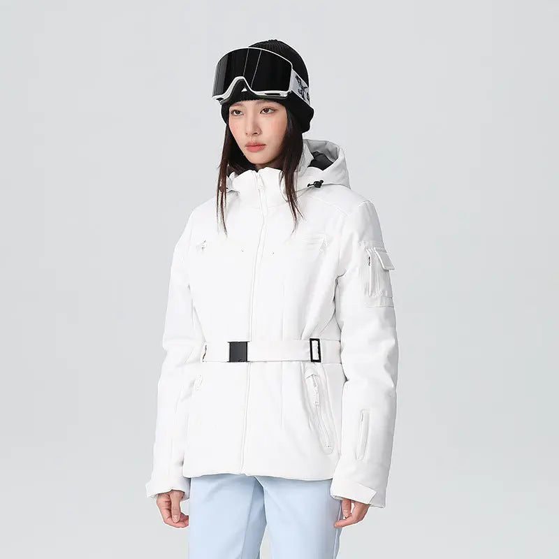 Women’s Chic Slim Fit Ski Jacket Outdoor Winter Snow Coat