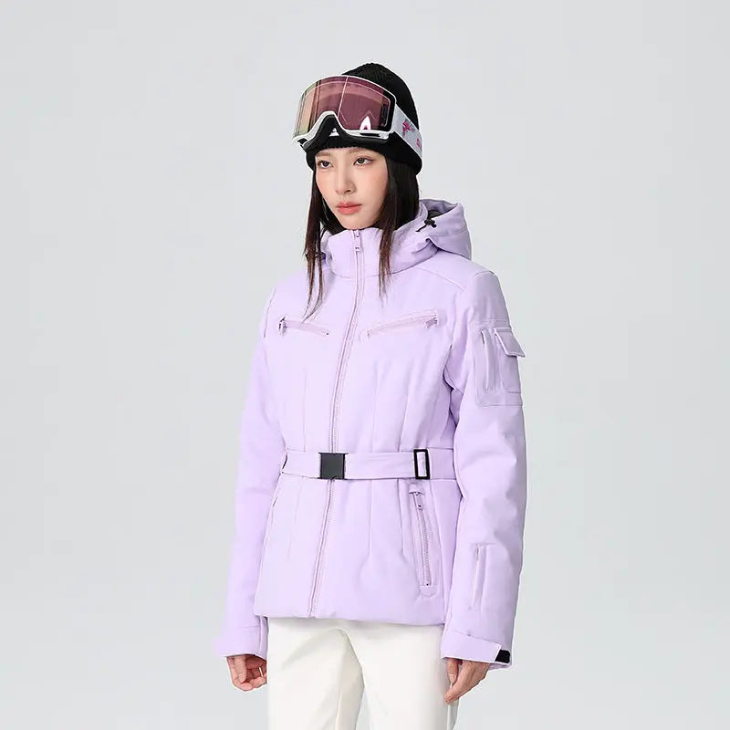 Women’s Chic Slim Fit Ski Jacket Outdoor Winter Snow Coat