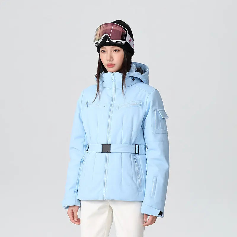 Women’s Chic Slim Fit Ski Jacket Outdoor Winter Snow Coat