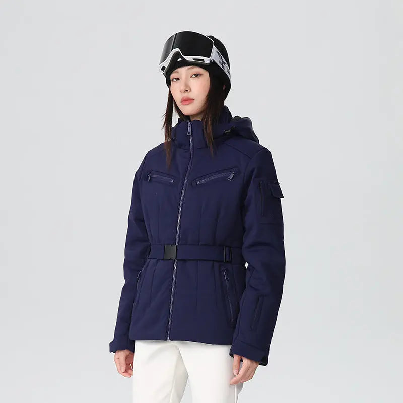 Women’s Chic Slim Fit Ski Jacket Outdoor Winter Snow Coat