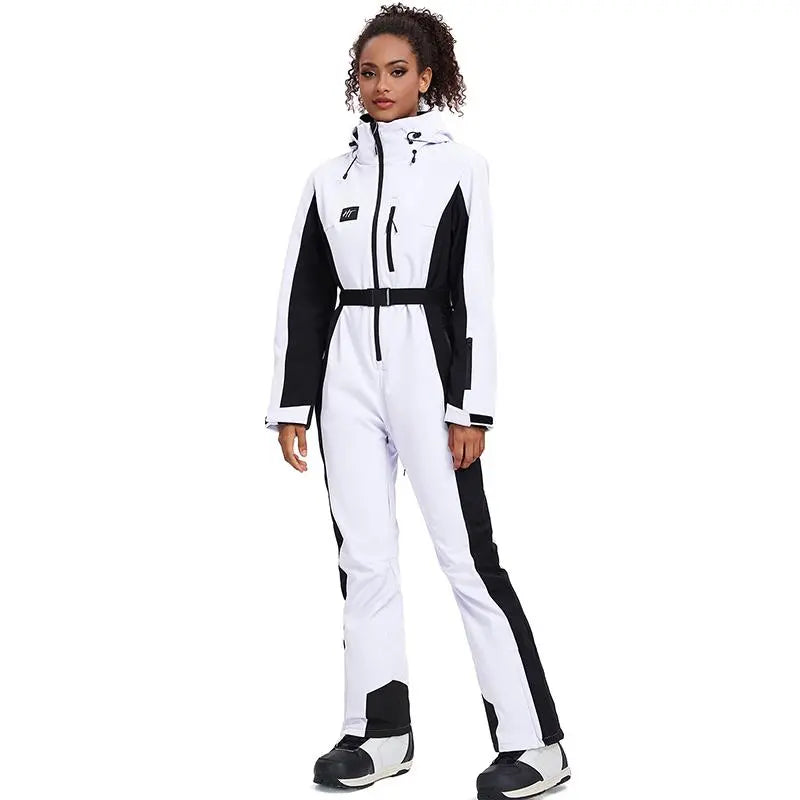 Women’s One-Piece Ski Suit Jumpsuit Snowsuit