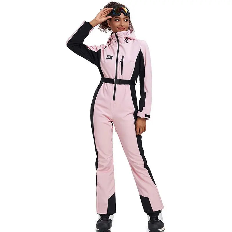 Women’s One-Piece Ski Suit Jumpsuit Snowsuit