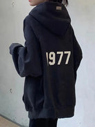 1977 Essential Zip Up Hoodie