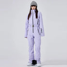 Women’s Windproof One Piece Ski Jumpsuit Chic Snow Outfit