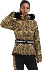 Women's Ski Jacket Snowboard Warm Winter Short Slim Snow Coat Jacket
