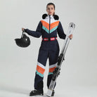 Women's Luxury One Piece Ski Suit Jumpsuits