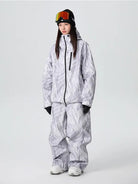Unisex Denim Drift Baggy Snowboarding Suits