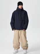 Unisex Baggy Freestyle Ski Suit One Piece Snowboard Outfit