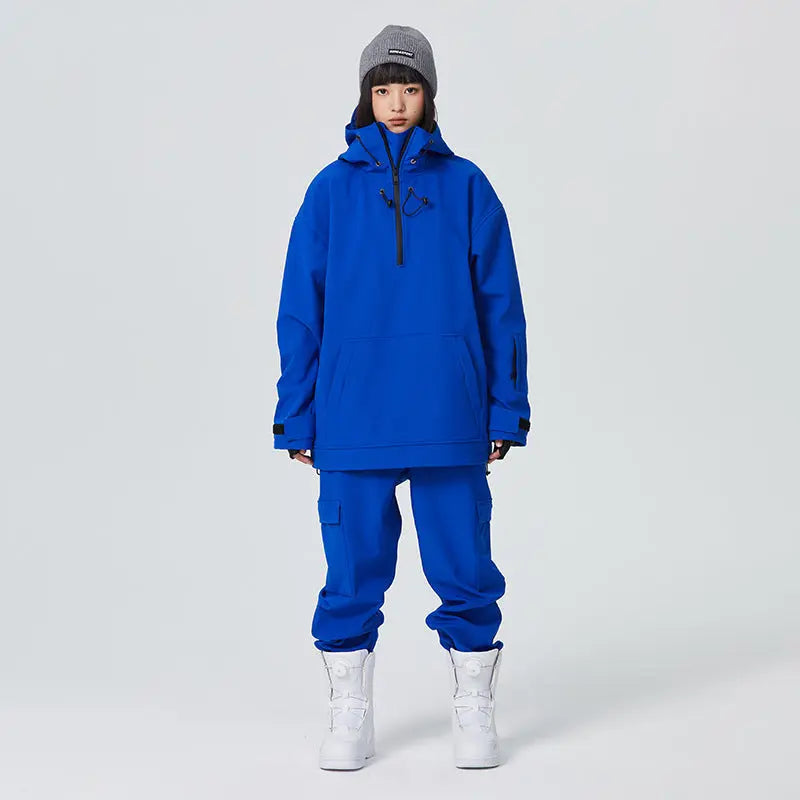Women's 2 Piece Ski Set with Hoodie Jacket and Pants