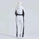 Women’s High Neck Hooded One Piece Ski Suit for Winter Sports