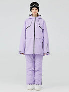 Women's Insulated Zip-up Snow Jacket & Pants Set