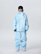 Unisex Denim Drift Baggy Snowboarding Suits