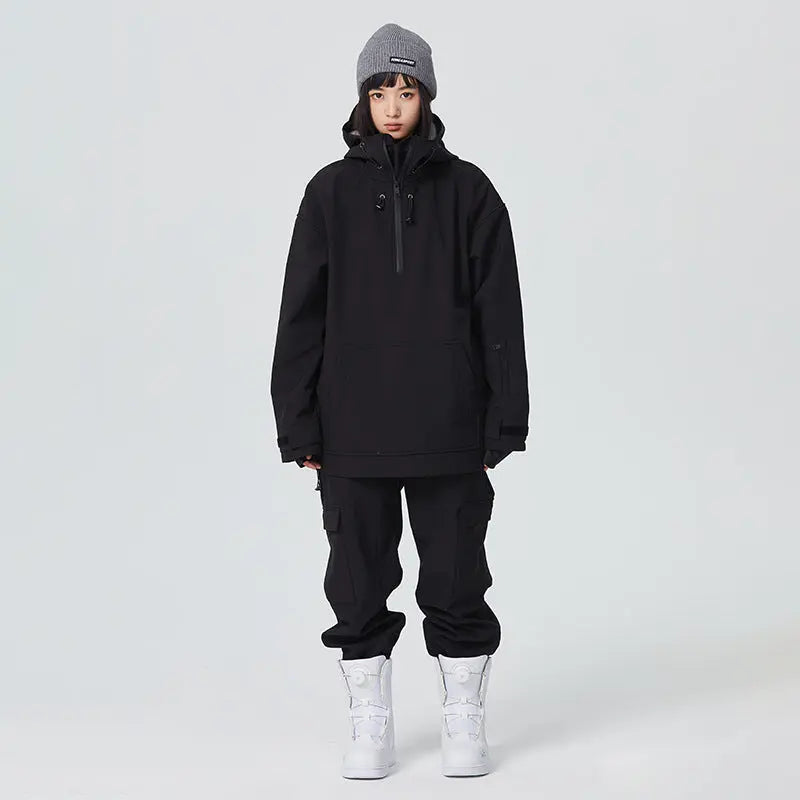 Women's 2 Piece Ski Set with Hoodie Jacket and Pants