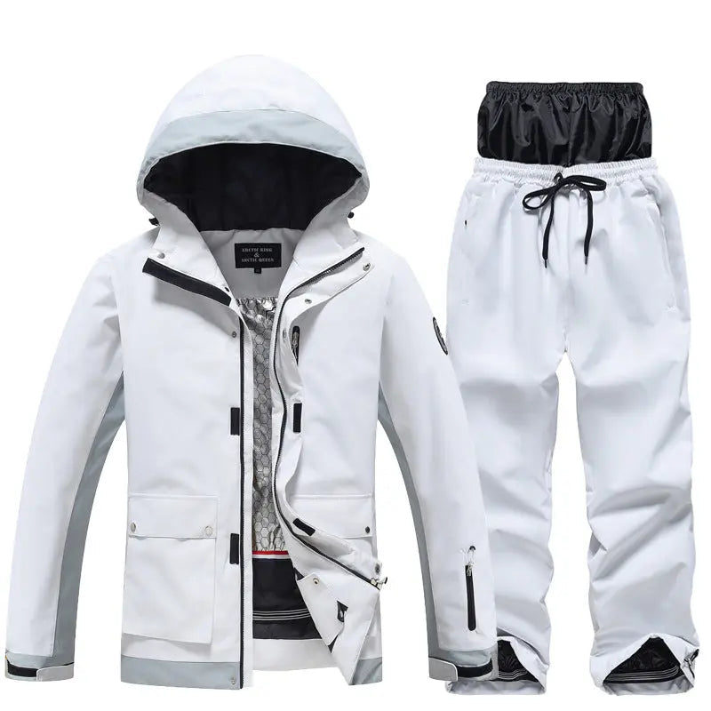 Women's Outdoor Ski Jacket and Pants Winter Suit
