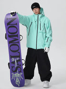 Unisex Baggy Freestyle Ski Suit One Piece Snowboard Outfit